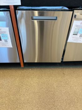 GE Profile 24" Built in Top Controls Pocket handle 44 Decibel in Print Proof Stainless - PDP715SYVFS