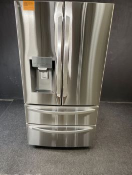 LG 36 Inch 28 Cu Ft 4 Door French Door Refrigerator with Dispenser in Stainless - LMXS28626SC