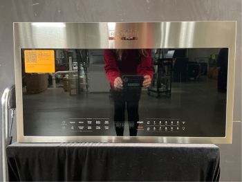 Microondas Frigidaire Gallery de 76 cm (30") de ancho para instalar sobre la estufa, con función de freidora de aire/convección, en acero inoxidable - GMOS1968AF