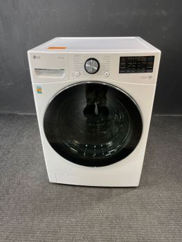 LG 5.0 Cubic Ft. 27" Wide Front Load Washer with Steam in White - WM4200HWA