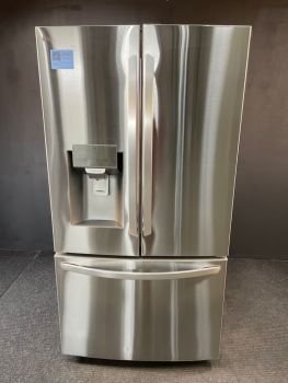 LG 36 Inch 27.7 Cu Ft Standard Depth French Door with Dispenser in PrintProof Stainless - LRFS28XBS