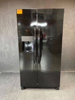 Frigidaire 26 Cu Ft 35.75" Wide Side by Side Refrigerator in White - FRSS2623ABC