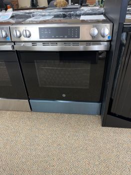 Cocina eléctrica empotrable GE de 30 pulgadas con superficie lisa y autolimpieza, en acero inoxidable - GRS500PVSS