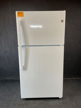 GE White 21 cu ft Top Freezer 32.75" wide uses IM4D - GTS22KGNRWWC