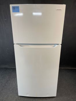 Frigidaire Top Freezer Refrigerator 30" Wide 18 Cu Ft in White; Optional Icemaker IM117000 - FFTR1835VWC