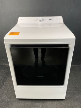 LG 7.3 Cu Ft Electric Top Control Dryer with Sensor in White - DLE8200W