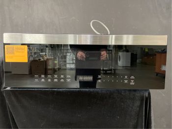 GE 1.2 Cubic Ft. Capacity 30" Wide Low Profile Over the Range Microwave in Stainless Steel - UVM9125STSSC