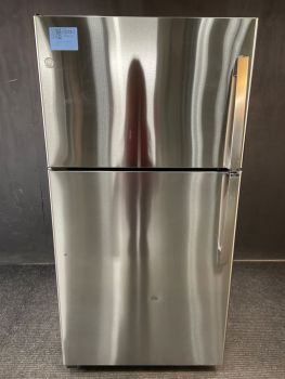 GE Stainless 21 cu ft Top Freezer 32.75" wide uses IM4D - GTS22KYNRFSC