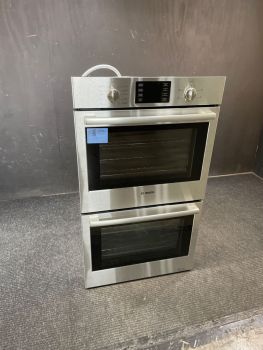 Bosch 30 Inch 500 Series Self Clean Built In Double Oven with Convection in Stainless Steel - HBL5651UC