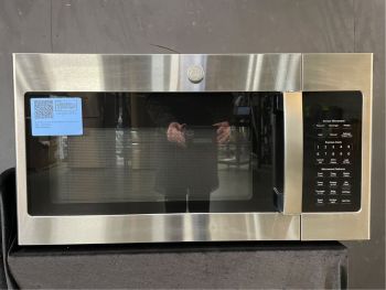 GE 1.9 Cubic Ft. Capacity 30" wide 1000W Over the Range Sensor Microwave in Stainless Steel - JVM7195RWSSC