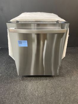 Lavavajillas GE Profile de 24" empotrable con controles superiores y tirador de barra, 42 decibelios, en acero inoxidable antihuellas - PDT755SYVFSC