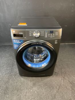 GE 4.6 Cubic Ft. 28" Wide Front Load Washer in Carbon Graphite - GFW350SPYDSC
