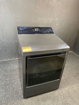 LG 7.3 Cu Ft Electric Top Control Dryer with Sensor in Platinum Black - DLE8200LC