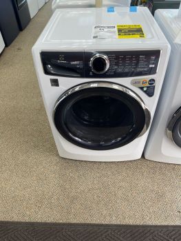 Electrolux 4.5 Cu Ft Front Load Washer with Steam & SmartBoost in White - ELFW7637AW