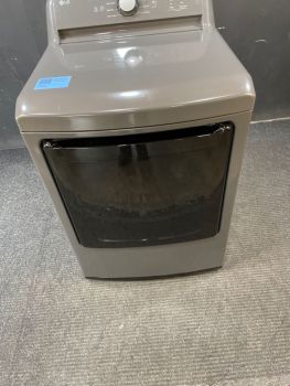 LG 7.3 Cu Ft Gas Top Control Dryer Monochrome Grey - DLG6101MC