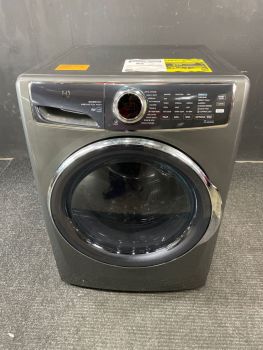 Electrolux 4.5 Cu Ft Front Load Washer with Steam & SmartBoost in Titanium - ELFW7637AT