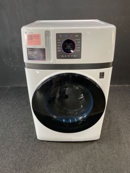 Lavadora/secadora combinada GE Profile UltraFast de 4.6 pies cúbicos de capacidad con tecnología PowerSteam, color blanco - PFQ83HSSWWW