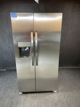 Frigidaire 26 Cu Ft 35.75" Wide Side by Side Refrigerator in Stainless - FRSS2623ASC