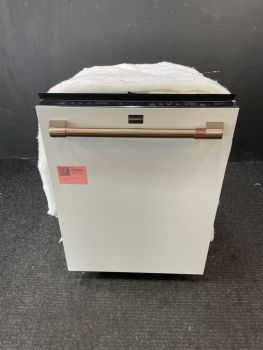 GE Cafe 24" Smart UltraWash 39 Decibel Dishwasher with 3rd Rack in White Matte - CDT875P4NW2