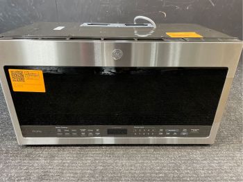 GE Profile 2.1 Cu Ft. 30" 1000W Over the Range Bottom Control Sensor Microwave in Stainless - PVM9005SJSS