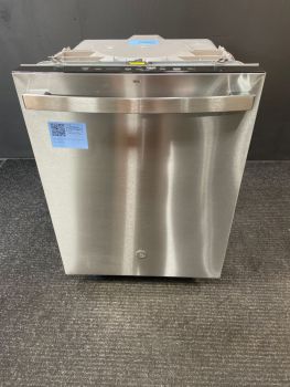 Lavavajillas GE de 24 pulgadas, empotrable, con controles superiores, 52 dBA, resistente a las huellas dactilares, de acero inoxidable y función Dry Boost - GDT550PYRFS