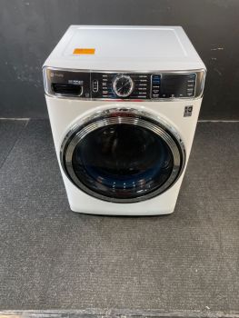 GE Profile 5.3 Cubic Ft. 28" Wide Front Load Washer with Steam in White - PFW870SSVWWC