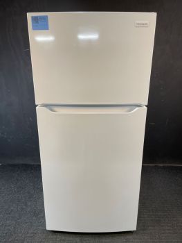 Frigidaire Top Freezer Refrigerator 30" Wide 18 Cu Ft in White; Optional Icemaker IM117000 - FFTR1835VWC