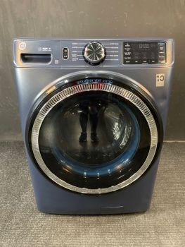 GE 4.8 Cubic Ft. 28" Wide Front Load Washer in Sapphire Blue - GFW550SPRRSC