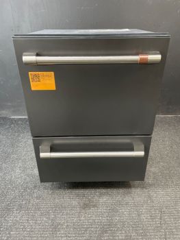 GE Cafe 24 Inch Double Drawer 49 dBA Dishwasher in Matte Black - CDD420P3TD1C