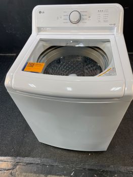 LG 4.1 Cubic Ft. 27" Wide Top Load Washer With Agitator in White - WT6105CWC