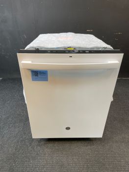 GE 24 Inch Built In Top Control 52 dBA White Dishwasher with Dry Boost - GDT550PGRWWC