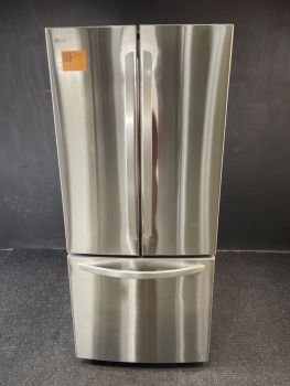 LG 30 Inch 22 Cu Ft French Door Refrigerator without Dispenser in Stainless - LFCS22520S