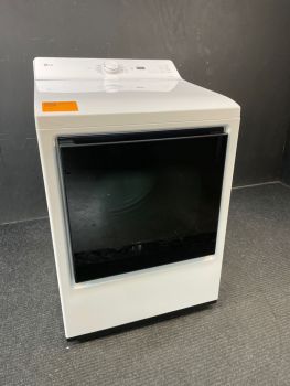 LG 7.3 Cu Ft Electric Top Control Dryer with Sensor in White - DLE8200WC