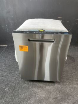 GE Profile 24" Built in Top Controls Pocket handle 44 Decibel in Print Proof Stainless - PDP715SYVFS