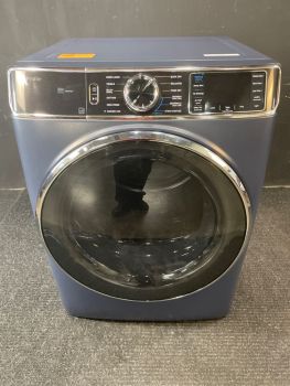 GE Profile 28 Inch 7.8 Cu Ft Electric Front Control Smart Dryer w/ Steam in Royal Sapphire - PFD87ESPVRSC