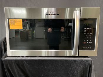 Frigidaire Gallery 1.9  Cubic Ft. Capacity 30" wide Over the Range Microwave in Print Proof Stainles - GMOS1962AF