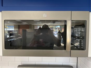 GE 1.7 Cubic Ft. Capacity 30" wide 1000W Over the Range Sensor Microwave in Slate - JVM6175EKES