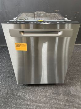 GE 24" Built in Top Controls Pocket Door Handle 45 Decibel in Print Proof Stainless - GDP670SYVFS