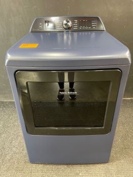 GE Profile 7.4 Cu Ft Electric Top Control Smart Dryer with Steam in Sapphire Blue - PTD90EBPTRS