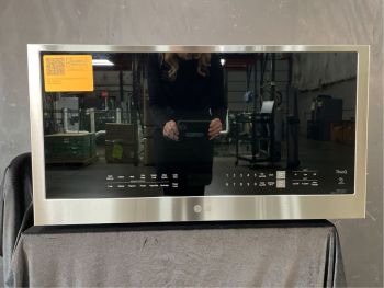 LG 2.0 Cu Ft 30" 1050W Over the Range Bottom Control Microwave with Sensor in PrintProof Stainless - MVEL2033FC