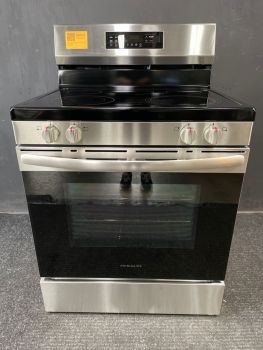 Frigidaire Electric Self Clean SmoothTop FreeStanding Range w/AirFry & Convection in Stainless - FCRE3083AS