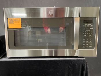 GE 1.7 Cubic Ft. 30" wide 1000W Over the Range Sensor Microwave in PrintResistant Stainless - JVM6175YKFSC