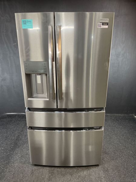 Frigidaire Gallery 26.3-cu ft 4-Door French Door Refrigerator with Ice  Maker (Fingerprint Resistant Stainless Steel) ENERGY STAR